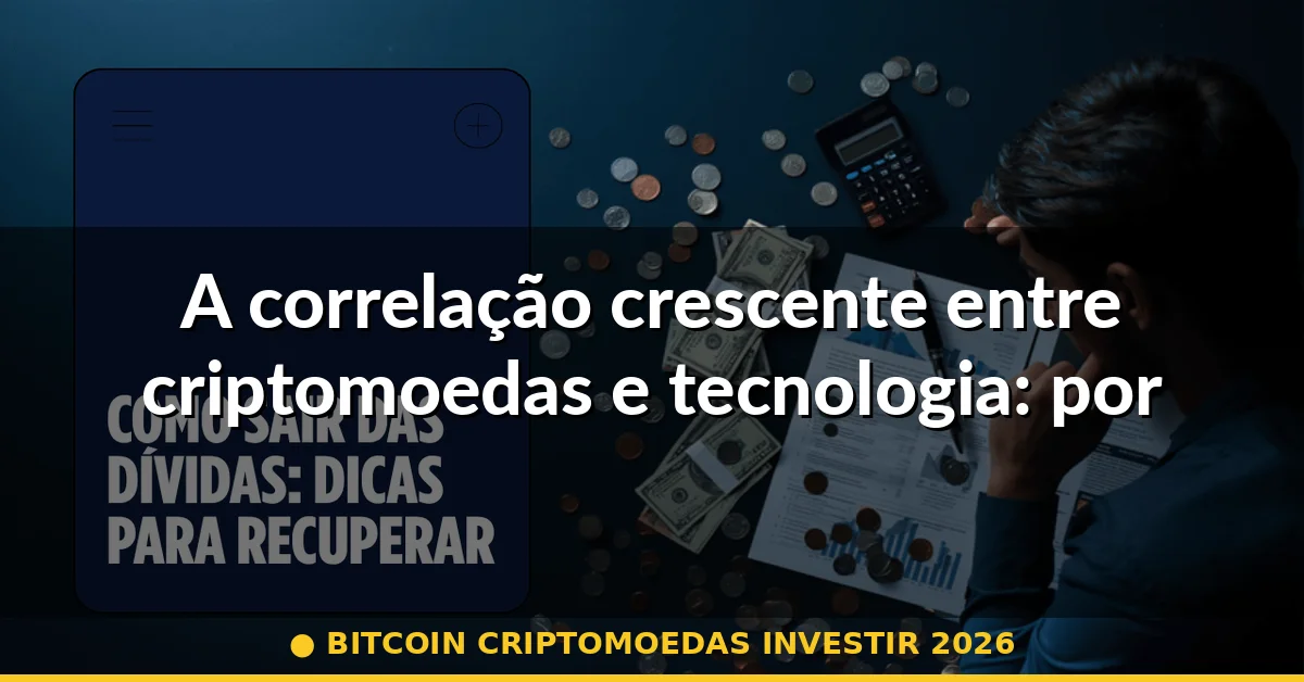 A correlação crescente entre criptomoedas e tecnologia: por que isso importa — bitcoin criptomoedas investir 2026