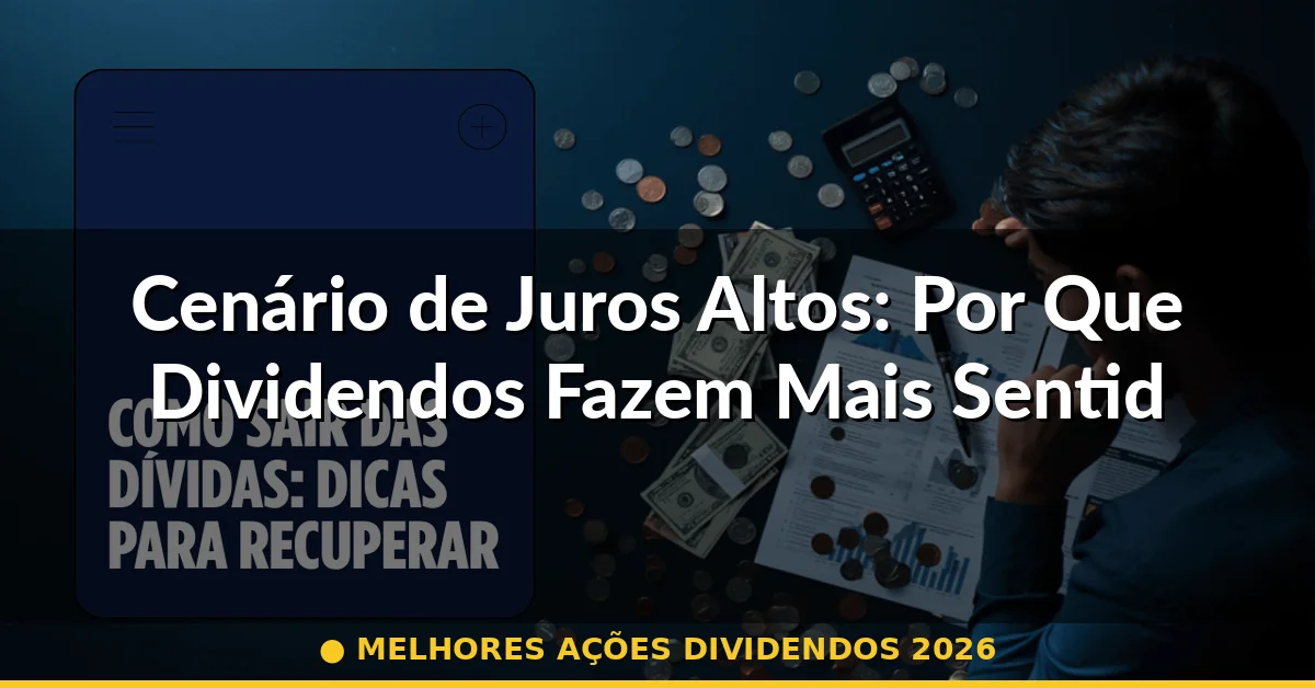 Cenário de Juros Altos: Por Que Dividendos Fazem Mais Sentido Agora — melhores ações dividendos 2026