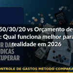 controle de gastos método comparação — Guia completo 2026