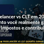 freelancer vs clt quanto ganha — Guia completo 2026
