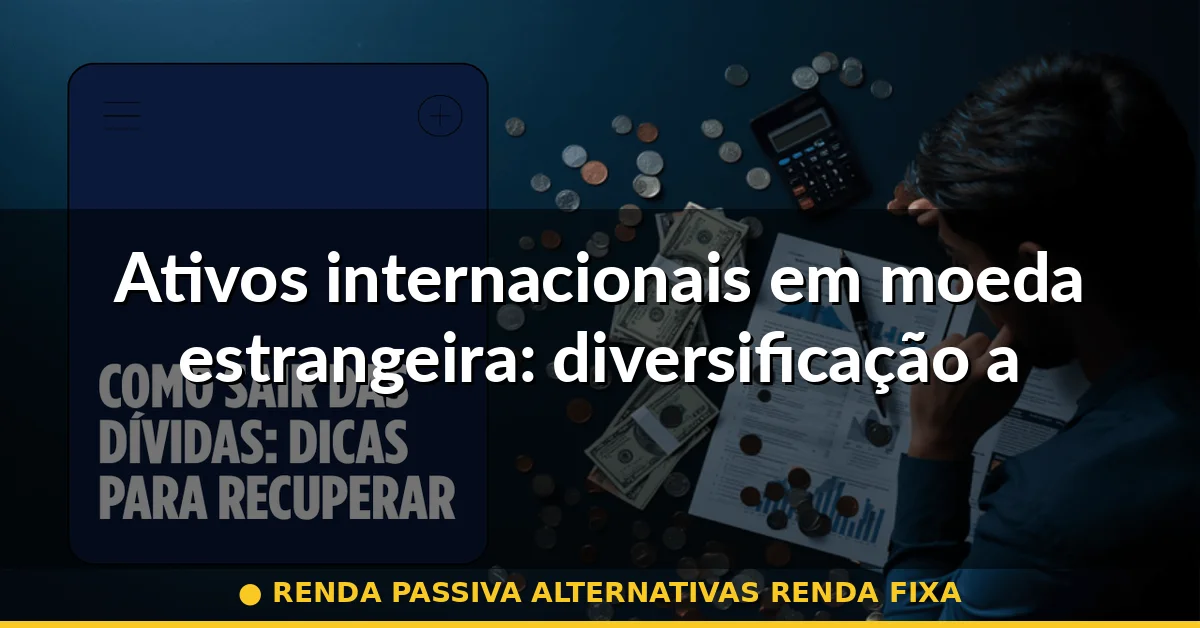 Ativos internacionais em moeda estrangeira: diversificação além das fronteiras — renda passiva alternativas renda fixa