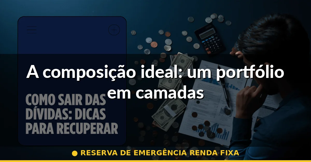 A composição ideal: um portfólio em camadas — reserva de emergência renda fixa