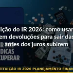 restituição ir 2026 planejamento financeiro — Guia completo 2026