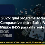 programas sociais agosto 2026 comparativo renda — Guia completo 2026