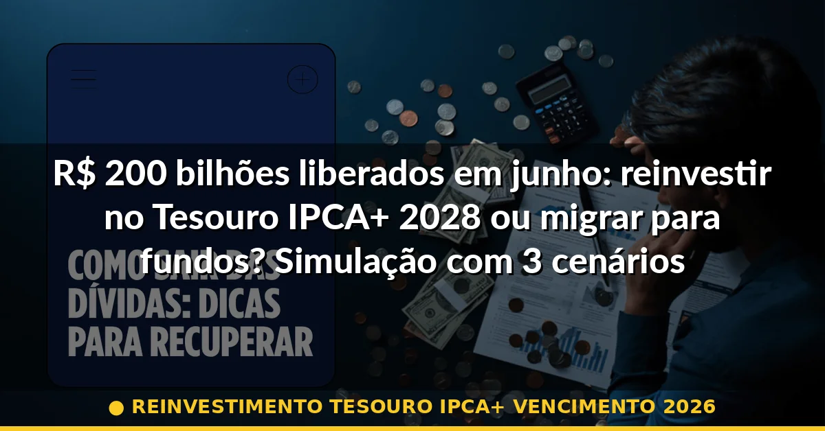 reinvestimento tesouro ipca+ vencimento 2026 — Guia completo 2026