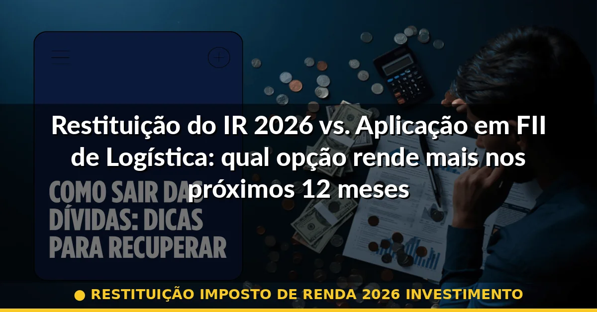 restituição imposto de renda 2026 investimento — Guia completo 2026