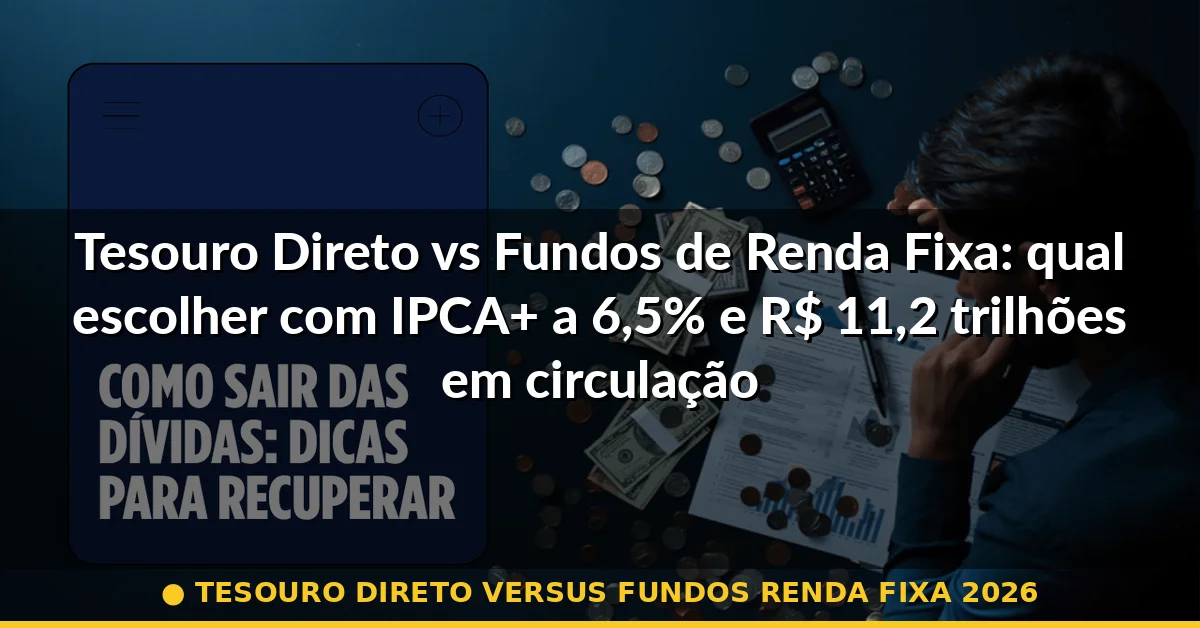 tesouro direto versus fundos renda fixa 2026 — Guia completo 2026