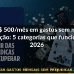 como cortar gastos mensais sem prejudicar alimentação — Guia completo 2026