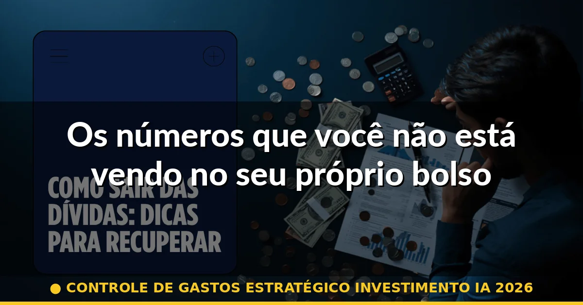 Os números que você não está vendo no seu próprio bolso — controle de gastos estratégico investimento ia 2026