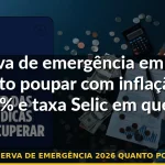 reserva de emergência 2026 quanto poupar — Guia completo 2026