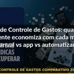 controle de gastos comparativo 2026 — Guia completo 2026