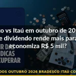 dividendos outubro 2026 bradesco itaú comparação — Guia completo 2026