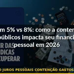 impacto juros pessoais contenção gastos governo — Guia completo 2026