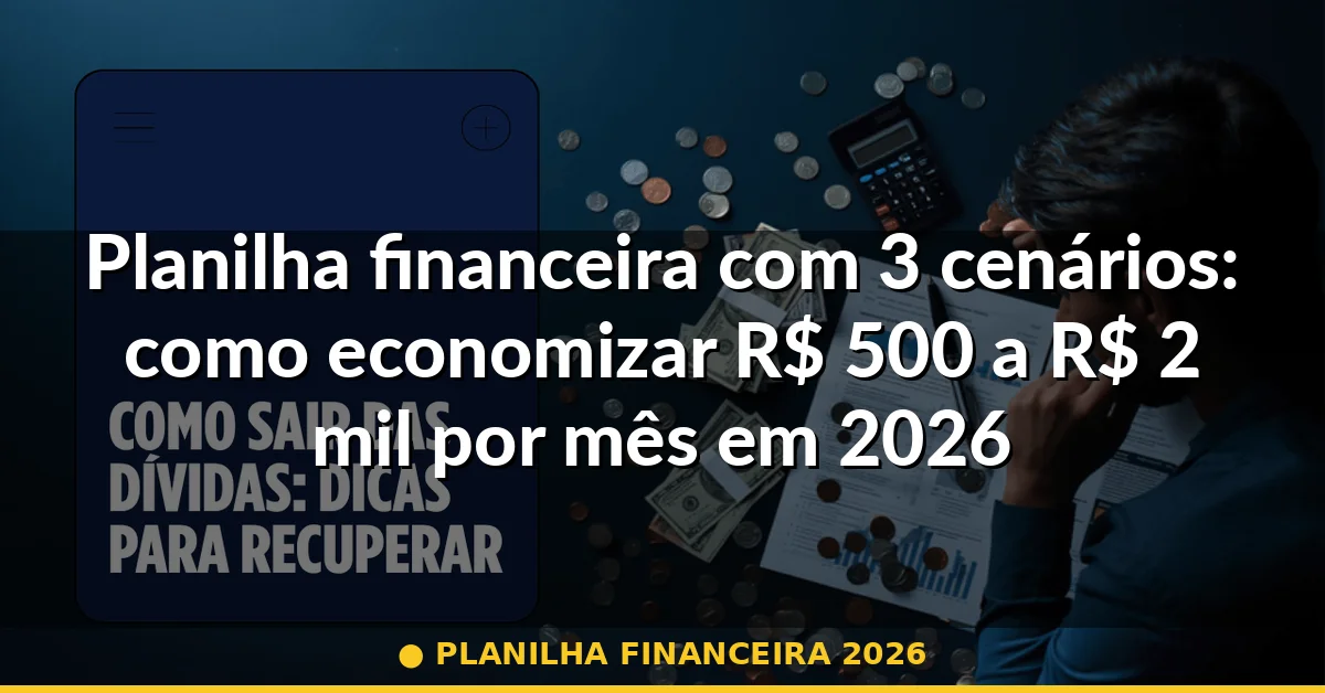planilha financeira 2026 — Guia completo 2026