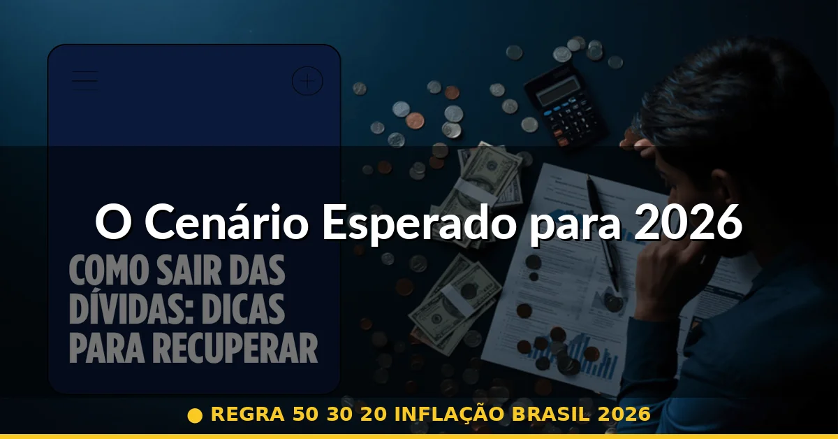 O Cenário Esperado para 2026 — regra 50 30 20 inflação brasil 2026